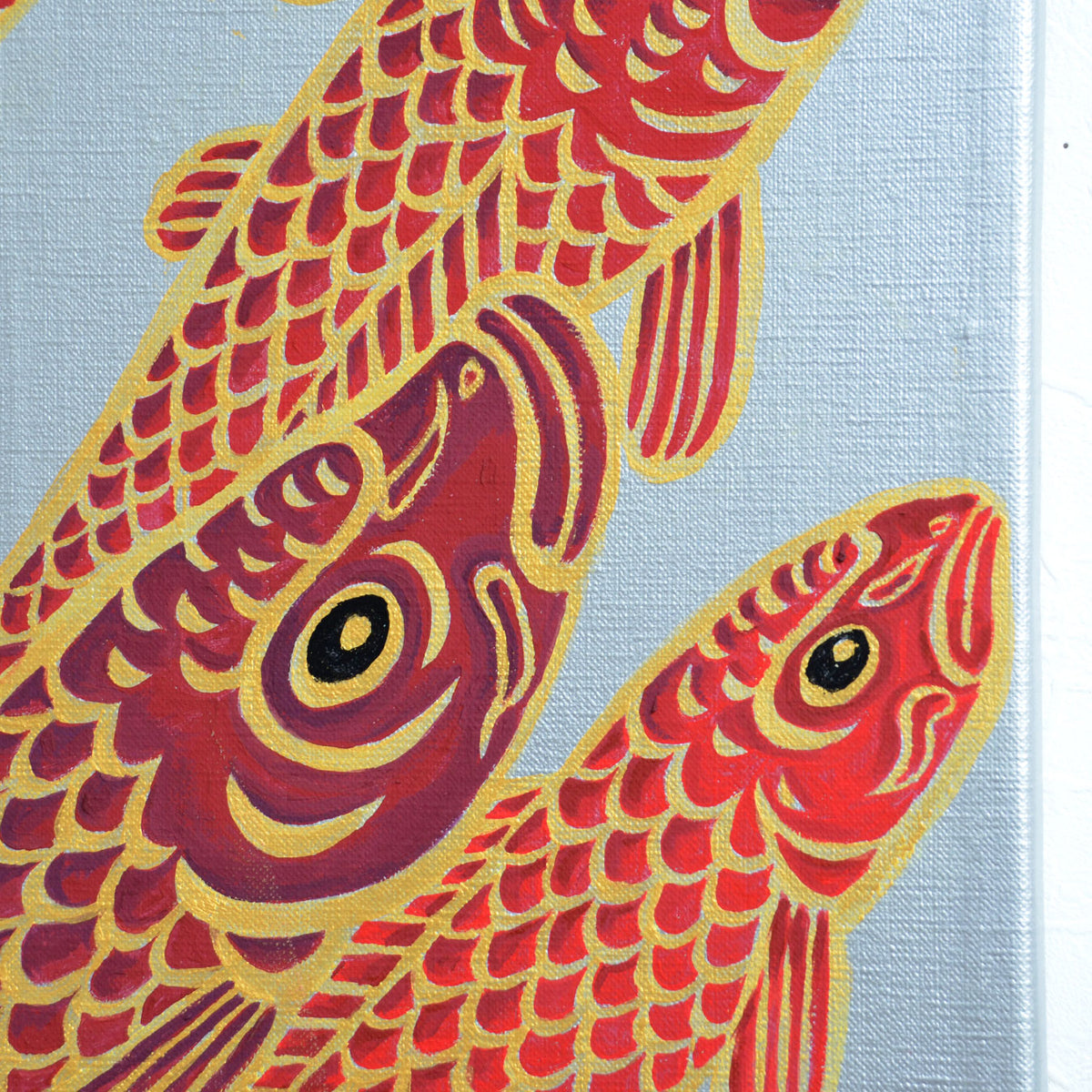Carp is Dragon in Heaven
