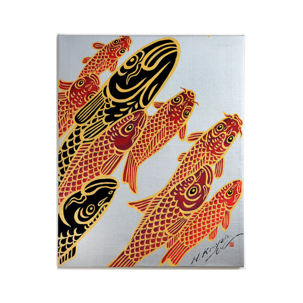 Carp is Dragon in Heaven