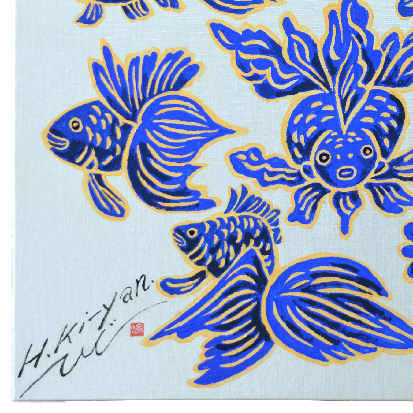"Summer Water -Goldfish-"