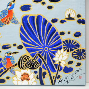 "Summer Water -Kingfisher-"