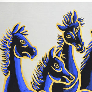 Five Lucky Horses