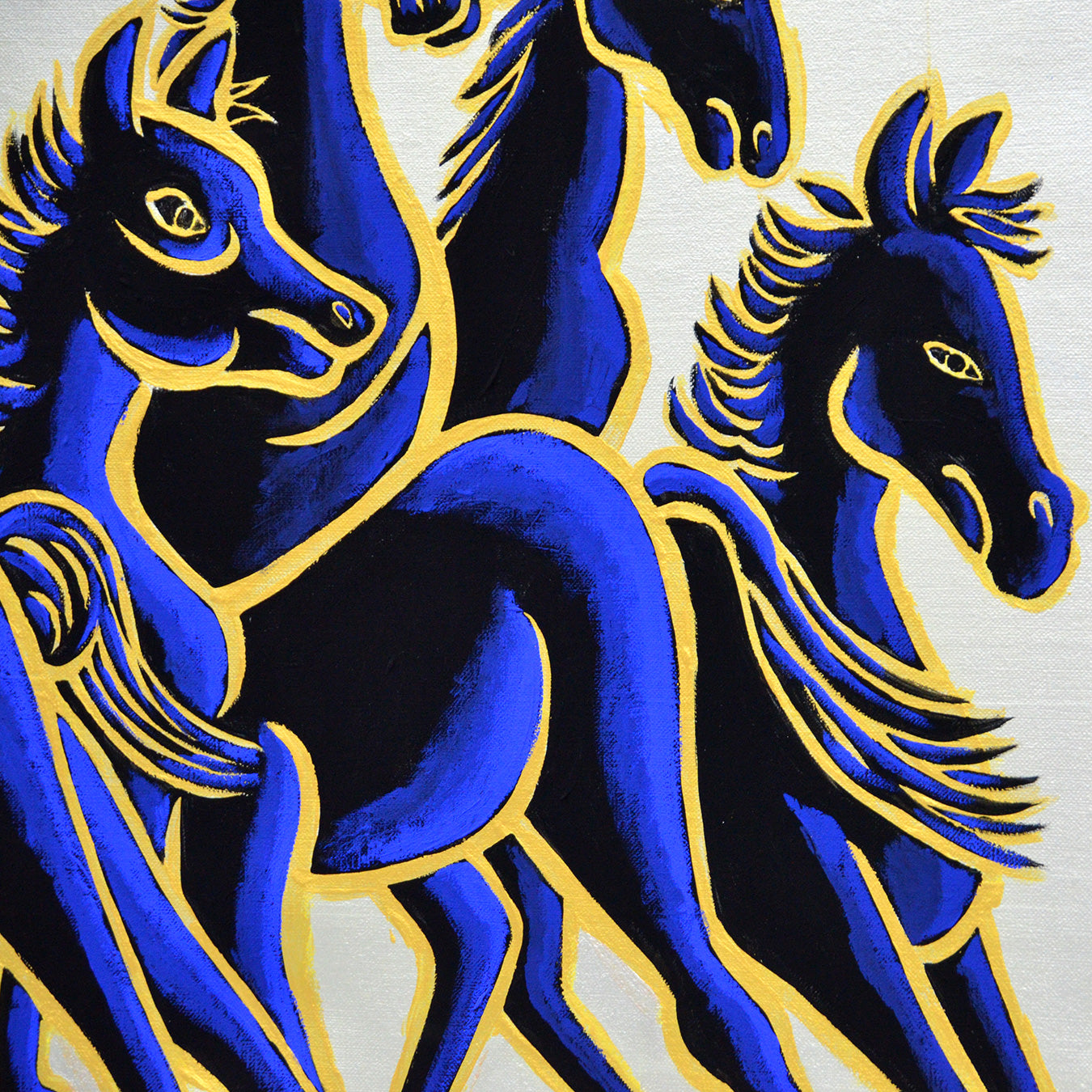 Five Lucky Horses