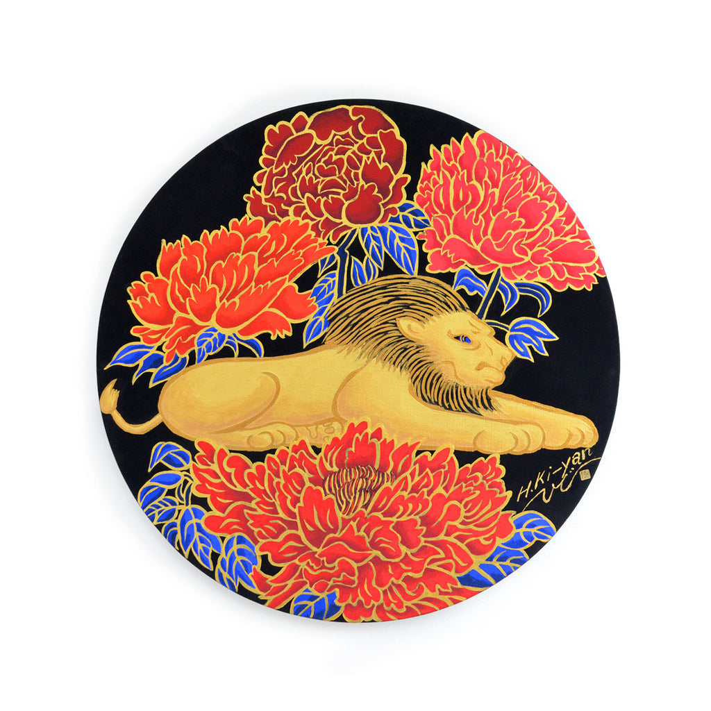 "King of Beast and Flowers" φ700