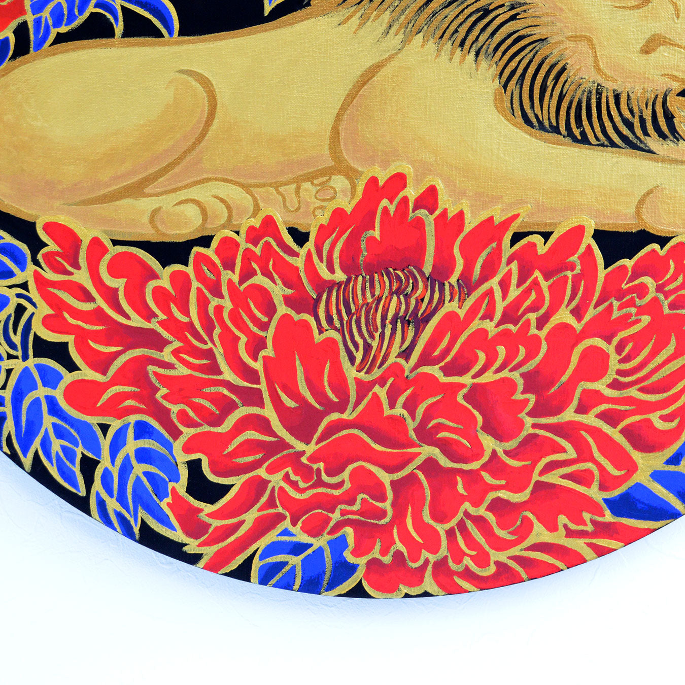 "King of Beast and Flowers" φ700