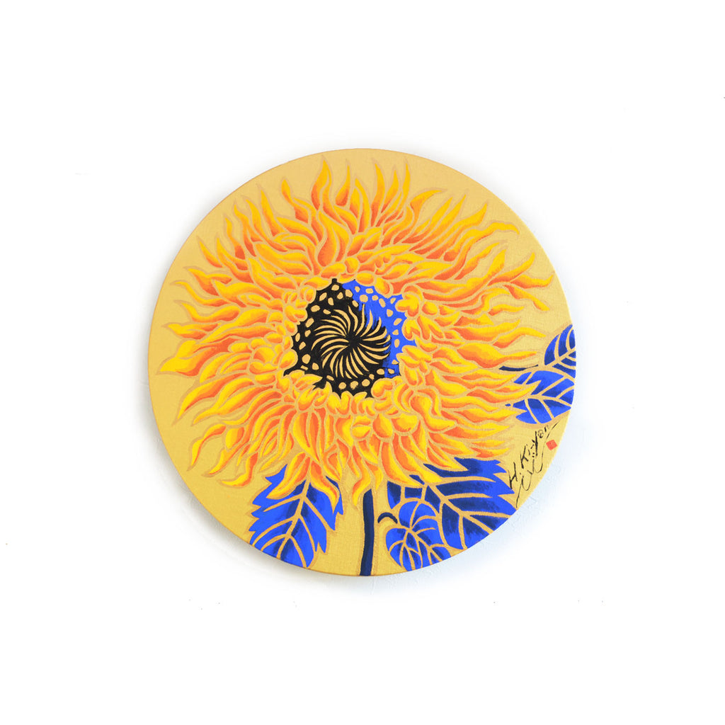 "Daioumatsu" Round canvas No. 8 