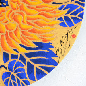 "Daioumatsu" Round canvas No. 8 