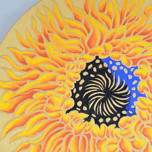 "Daioumatsu" Round canvas No. 8 