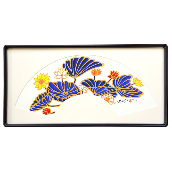 水彩画 ジクレー版画「ミヤマキリシマ」（玖珠郡） 思い出深く