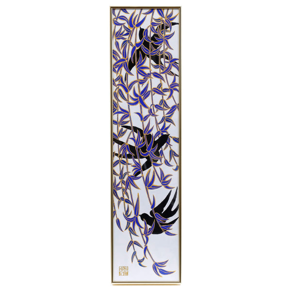 ジクレー版画〈柳と燕〉｜Ki-Yan Artwork